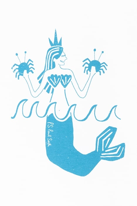 WOMENS MERMAID T-SHIRT WHITE 4