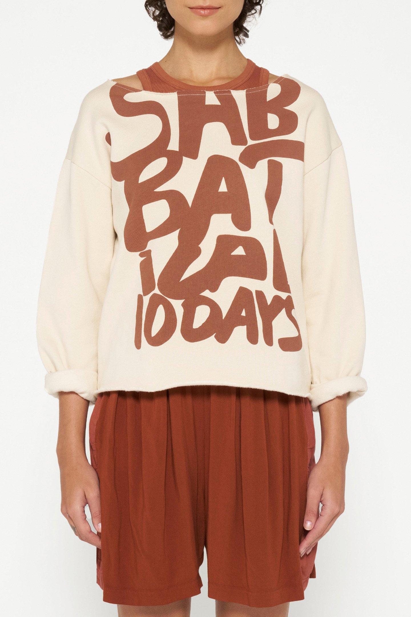 BOATNECK SWEATER SABBATICAL OAT 1