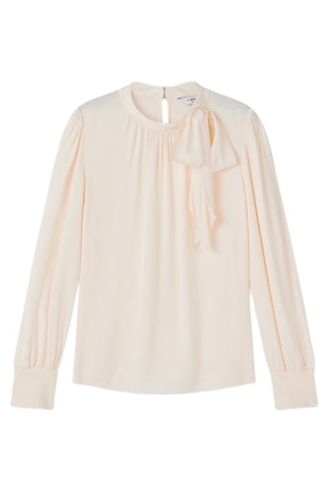 MARCY RIB BLOUS ECRU 4