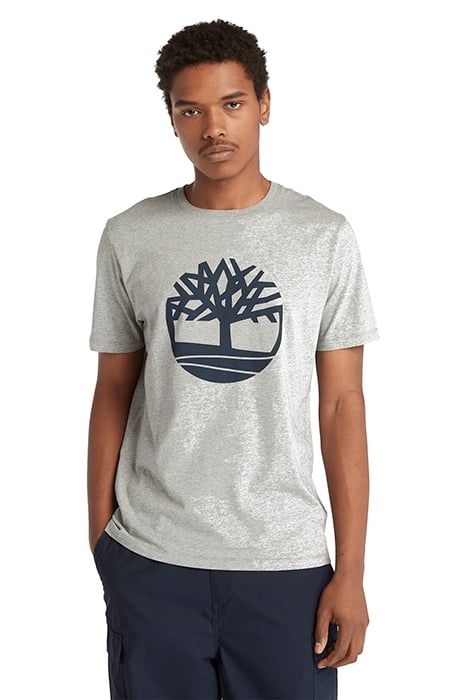 NORTHWOOD TREE LOGO SHORT SLEEVE TEE MEDIUM GREY HEATHER 1
