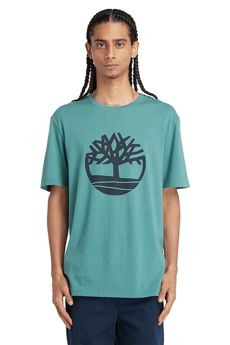 NORTHWOOD TREE LOGO SHORT SLEEVE TEE SEA PINE 1