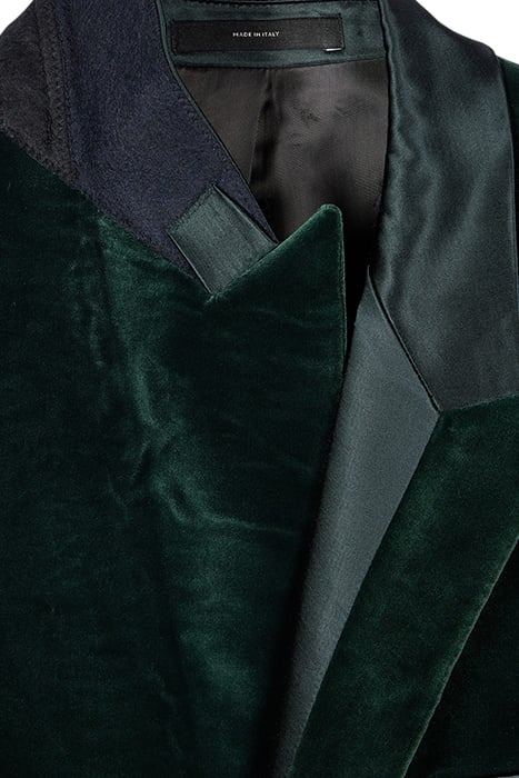 GENTS EVENING 1 BTN JACKET VERY DARK GREEN 3