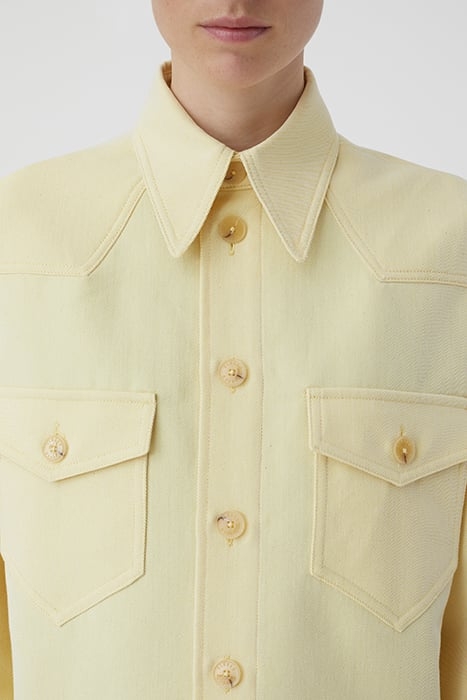 WESTERN SHIRT JACKETS & COATS YELLOW ORCHID 4