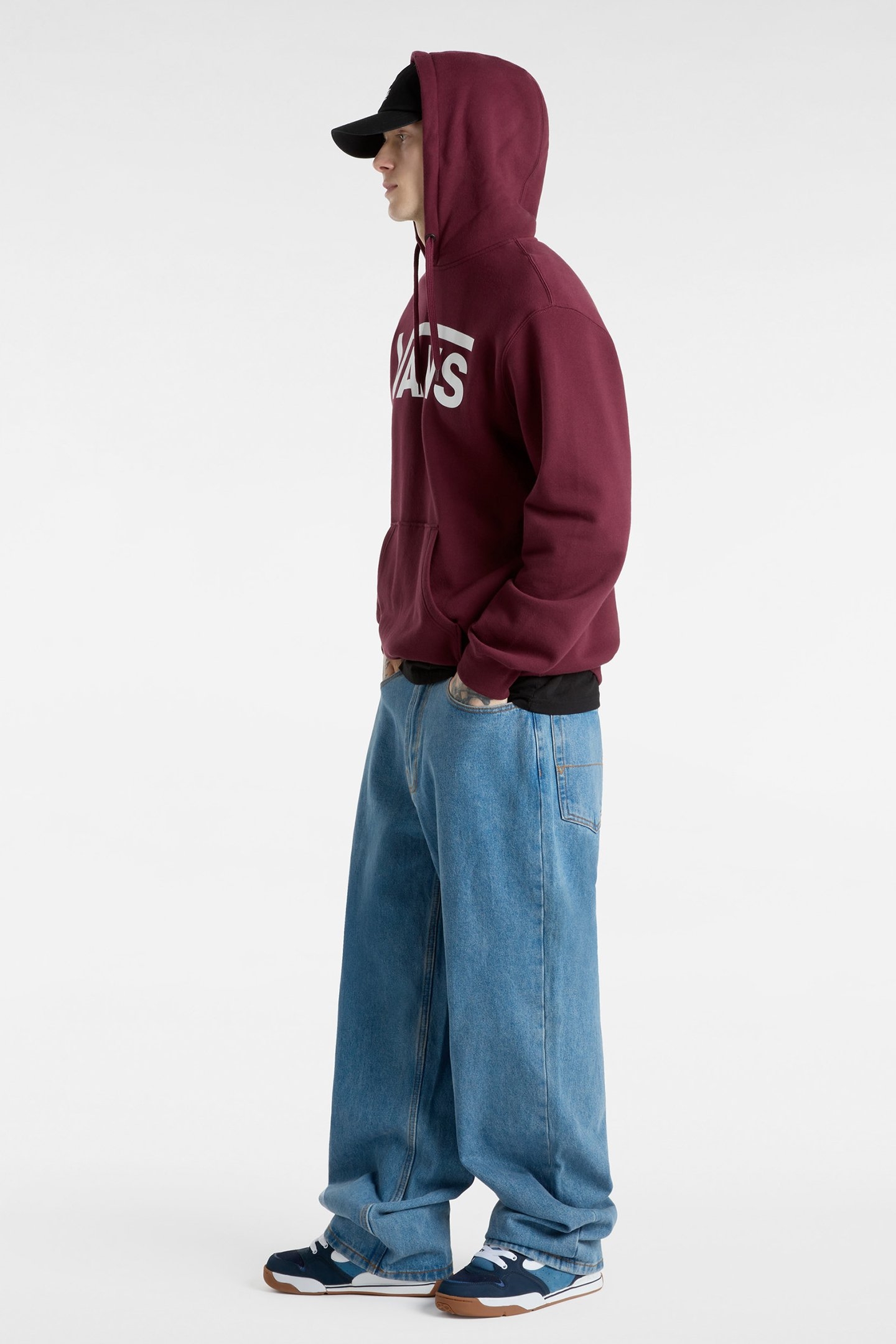 VANS CLASSIC PULLOVER PORT ROYALE/WHITE 5