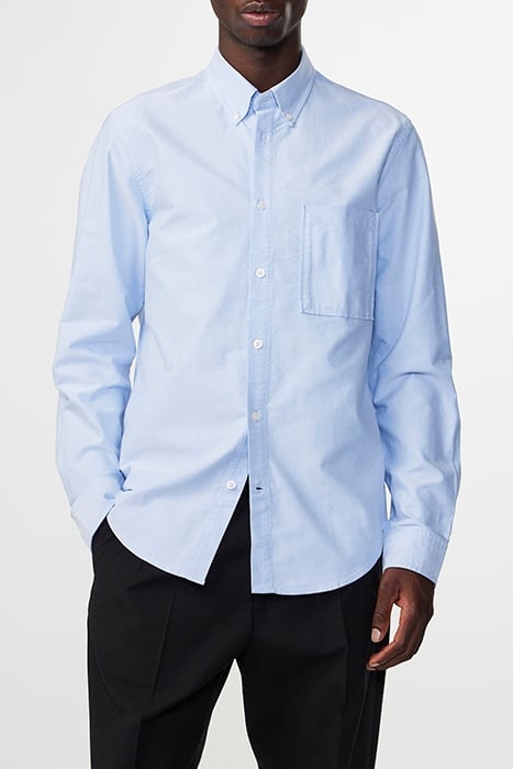 NN07 ARNE REGULAR FIT LONG SLEEVE SHIRT, LIGHT BLUE 1