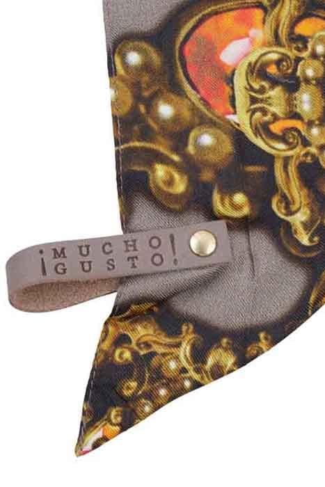 SILK SCARF ST. TROPEZ CLASSIC PATCHWORK MULTICOLOR 2