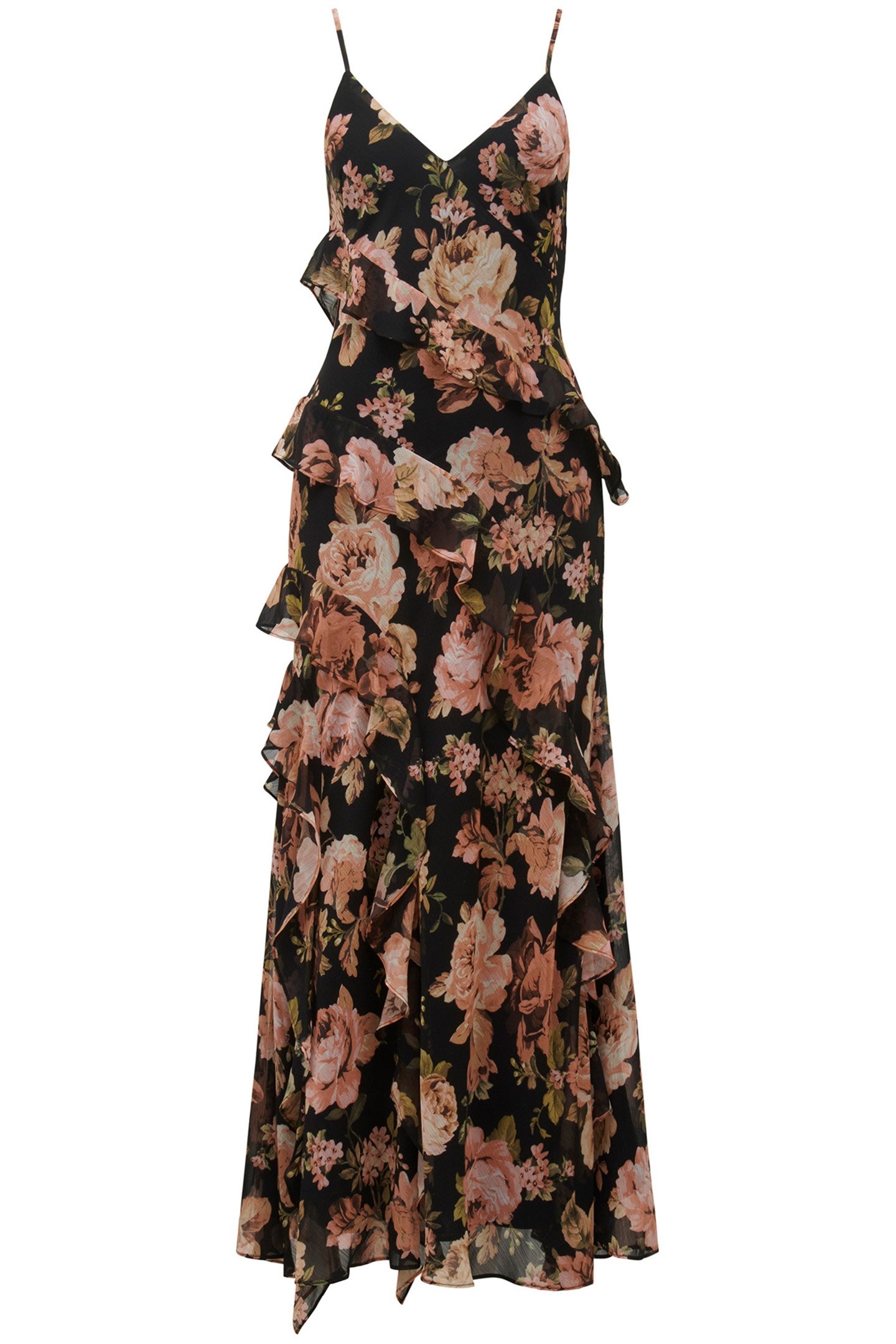 POPPY PETITE RUFFLE GOWN BARKLY FLORAL 3