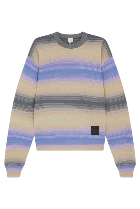 MENS SWEATER CREW NECK BLUE 3