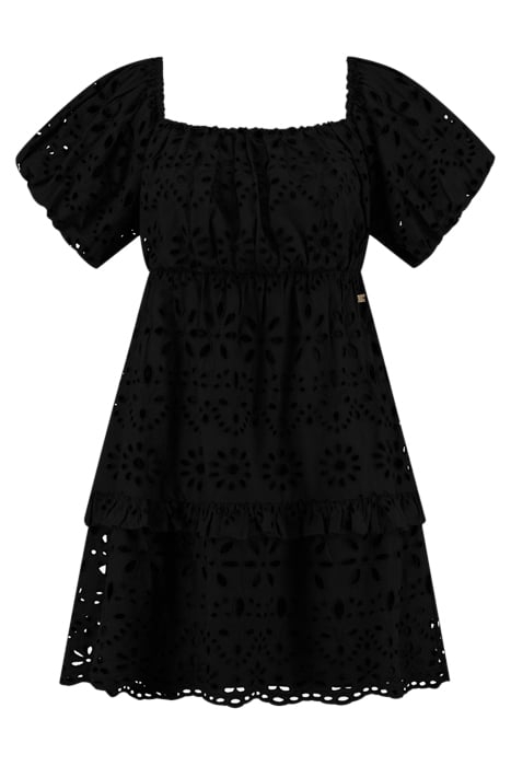 CHALON SHORT DRESS BLACK 2
