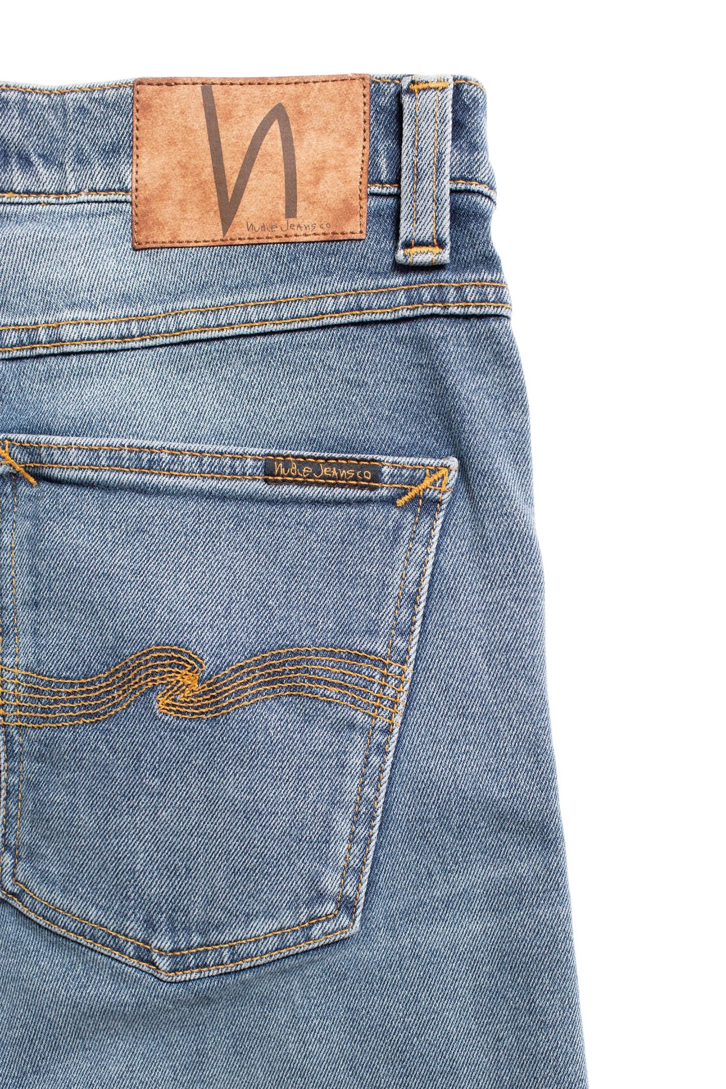 LEAN DEAN HEAVY WORN SELVAGE BLUE 5