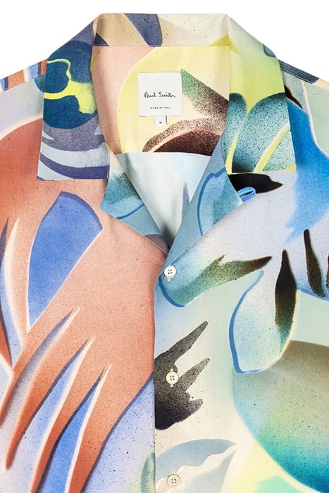 MENS S/S REGULAR FIT SHIRT LIME GREEN 5