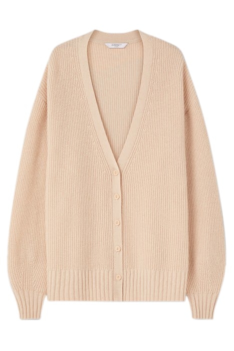 FRANCES RIB CARDIGAN CAMEL 4