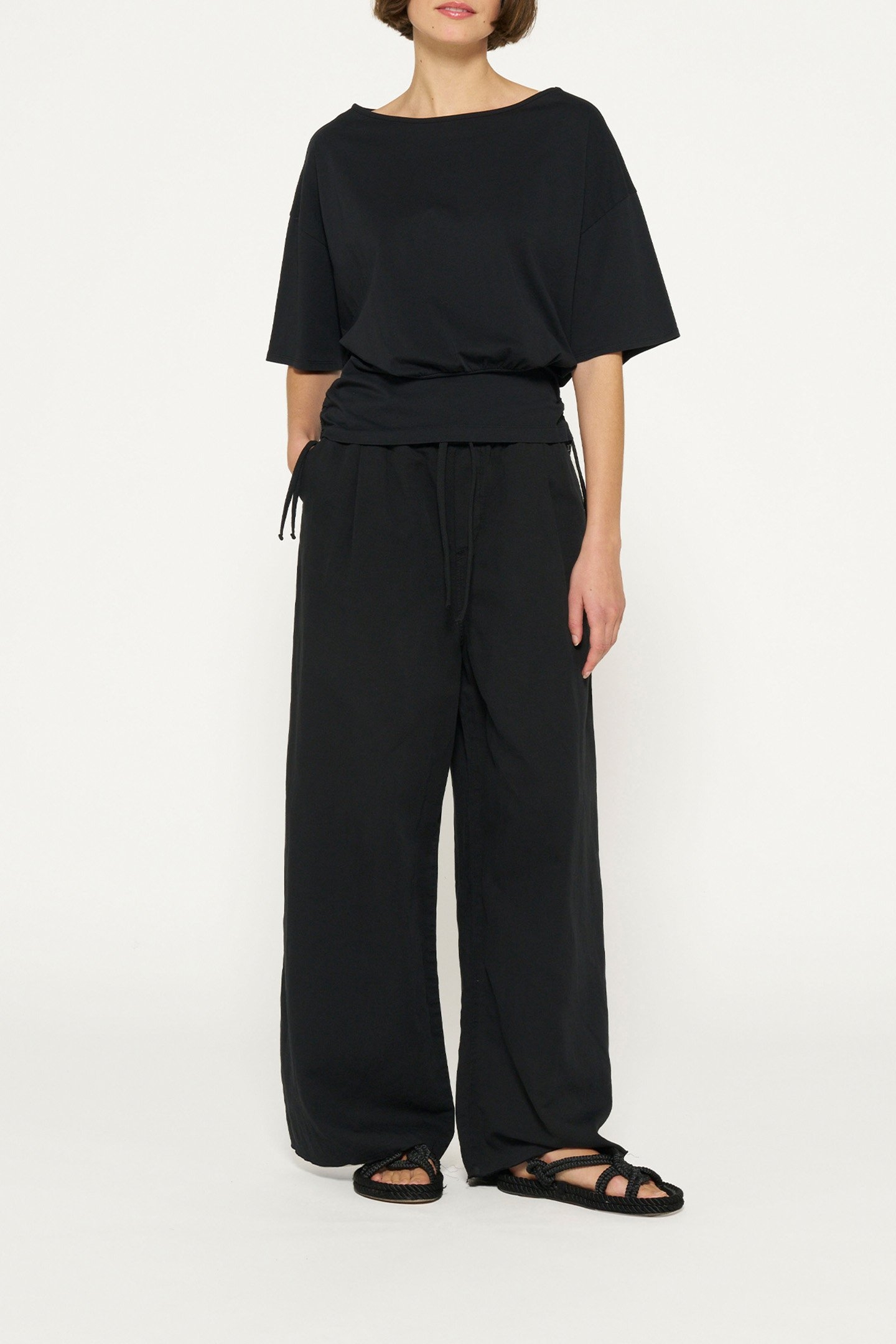 WIDE LEG PANTS BLACK 2