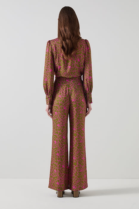 SONYA PEONY BLOUS GREEN 2