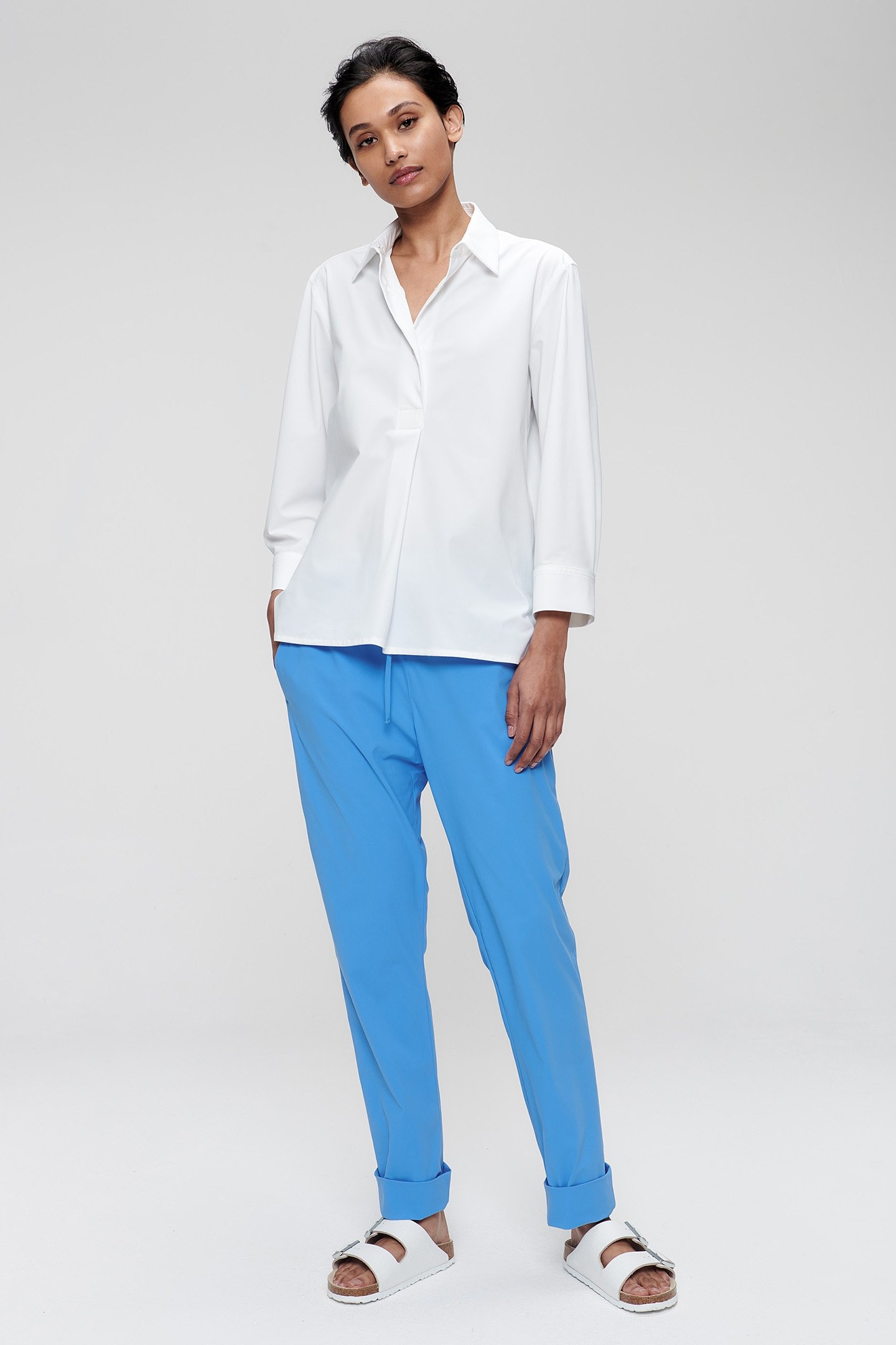 TRACK PANTS SKY BLUE 2