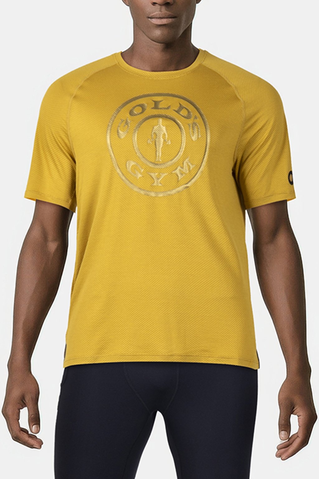 KURT - MEN'S LOOSE-FIT TRAINING T-SHIRT GOLD 1