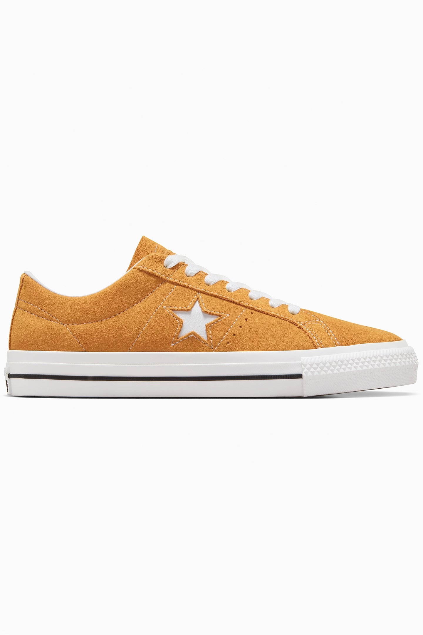CONS ONE STAR PRO SUEDE SUNFLOWER GOLD/WHITE/BLACK 1