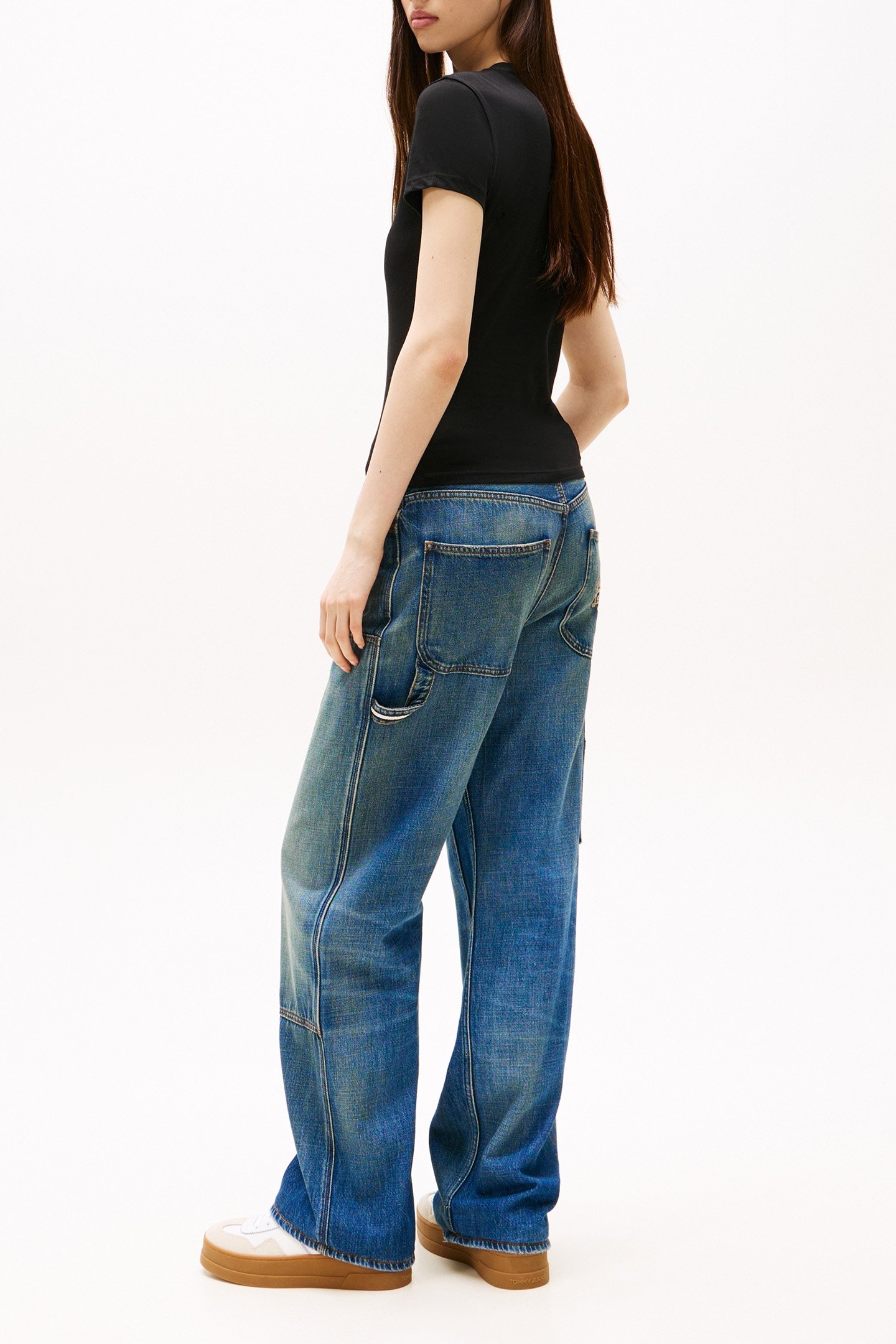 TJW SLIM ESSENTIAL L SLIM FIT T-SHIRT BLACK 2