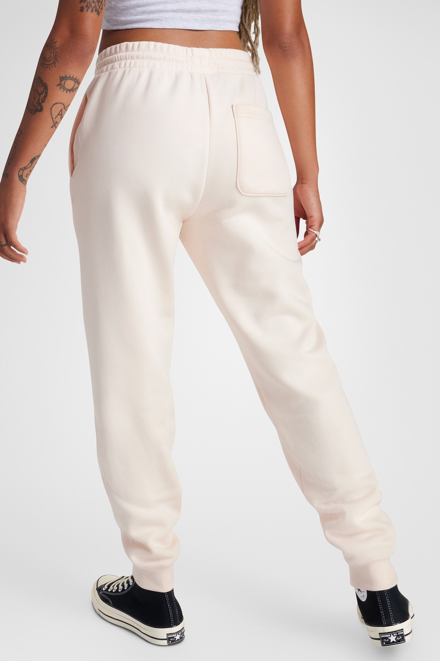 CONVERSE GO-TO EMBROIDERED STAR CHEVRON STANDARD-FIT FLEECE 2