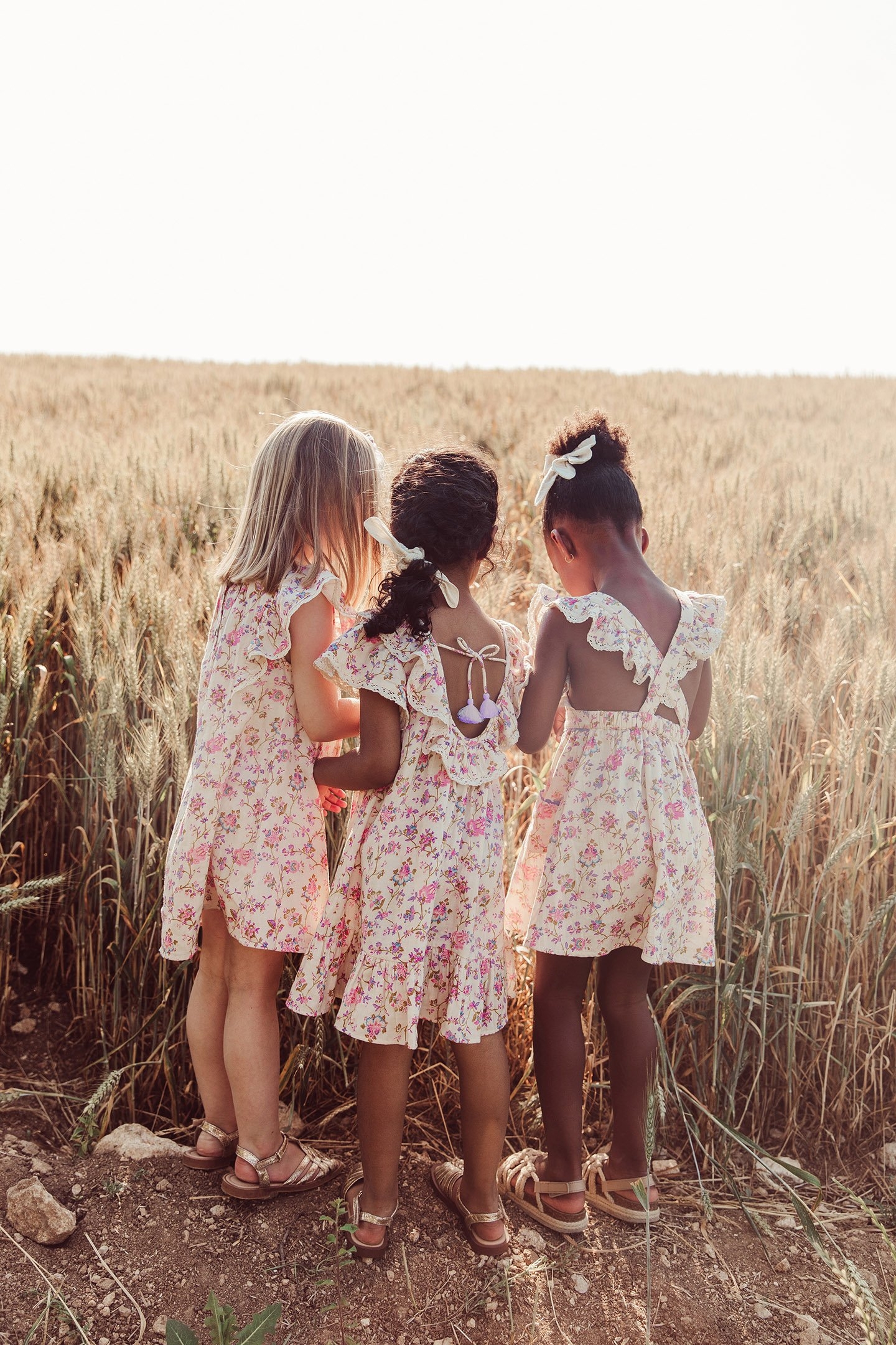 DRESS NATIYA CREAM BUCOLIA FIELDS 4