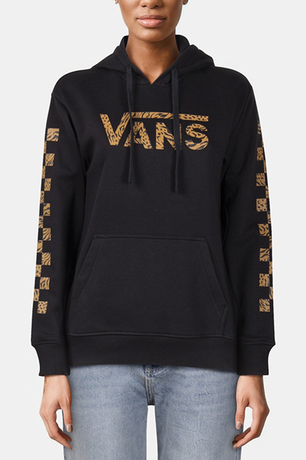 WYLD TANGLE ANIMAL BFF HOODIE DUSK DOWNER BLACK 1