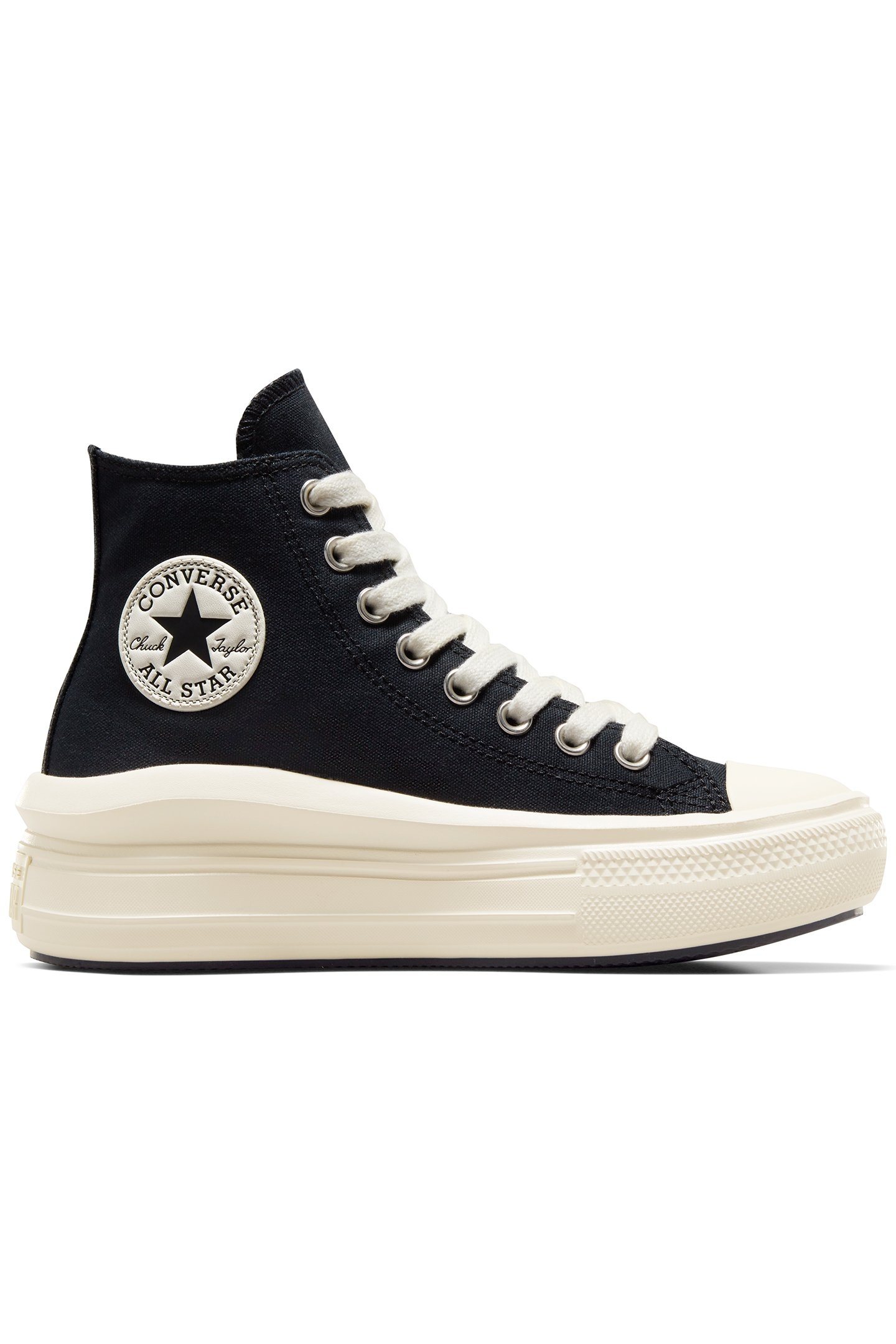 CHUCK TAYLOR ALL STAR MOVE PLATFORM LARGE STAR BLACK/NATURAL 1