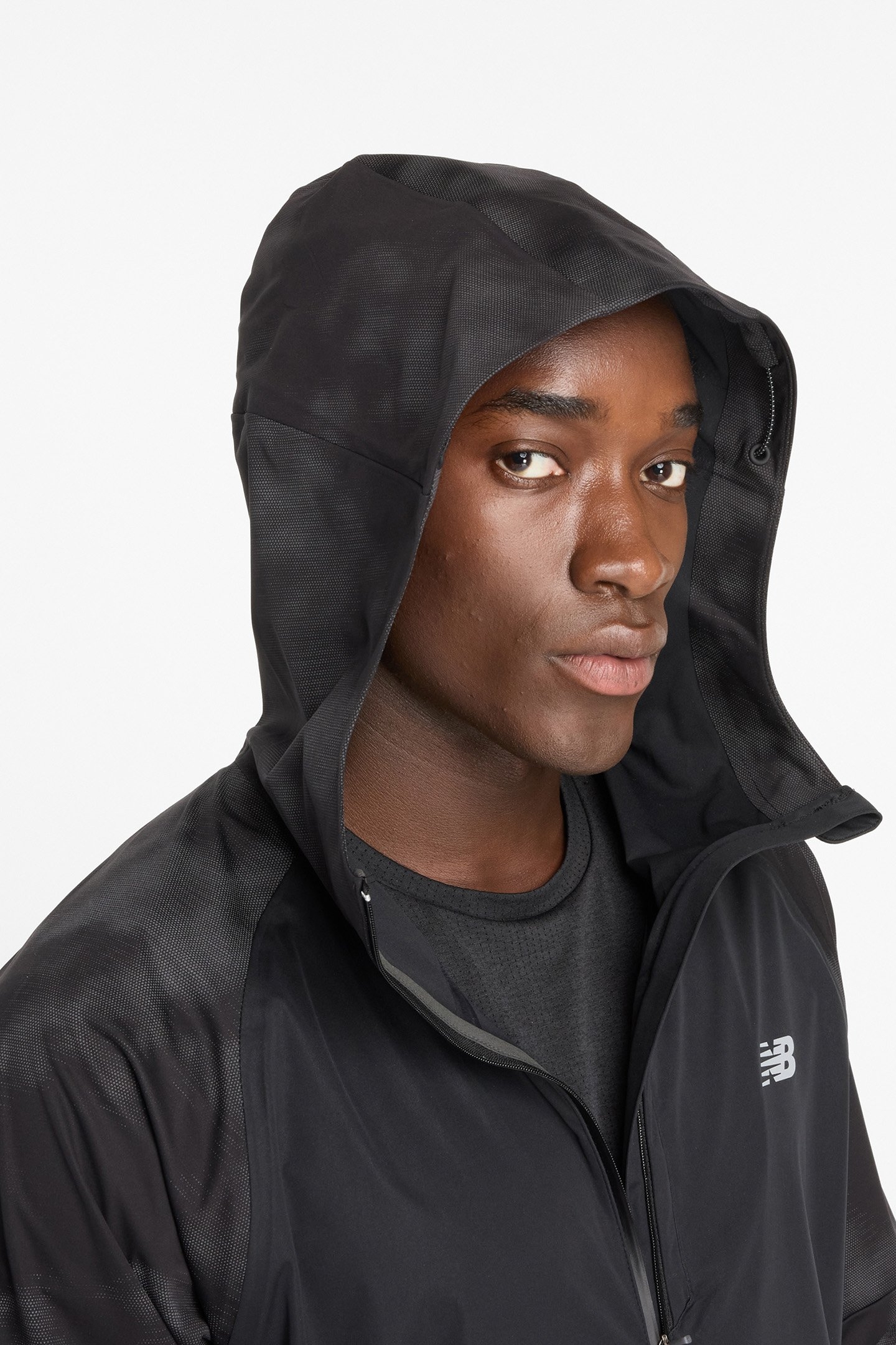 PREMIUM PRINTED JACKET IN BLACK 6