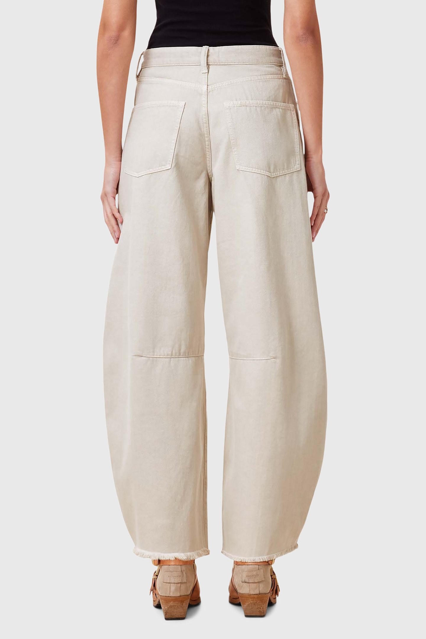 JETT BARREL JEAN CREAM WHITE 2