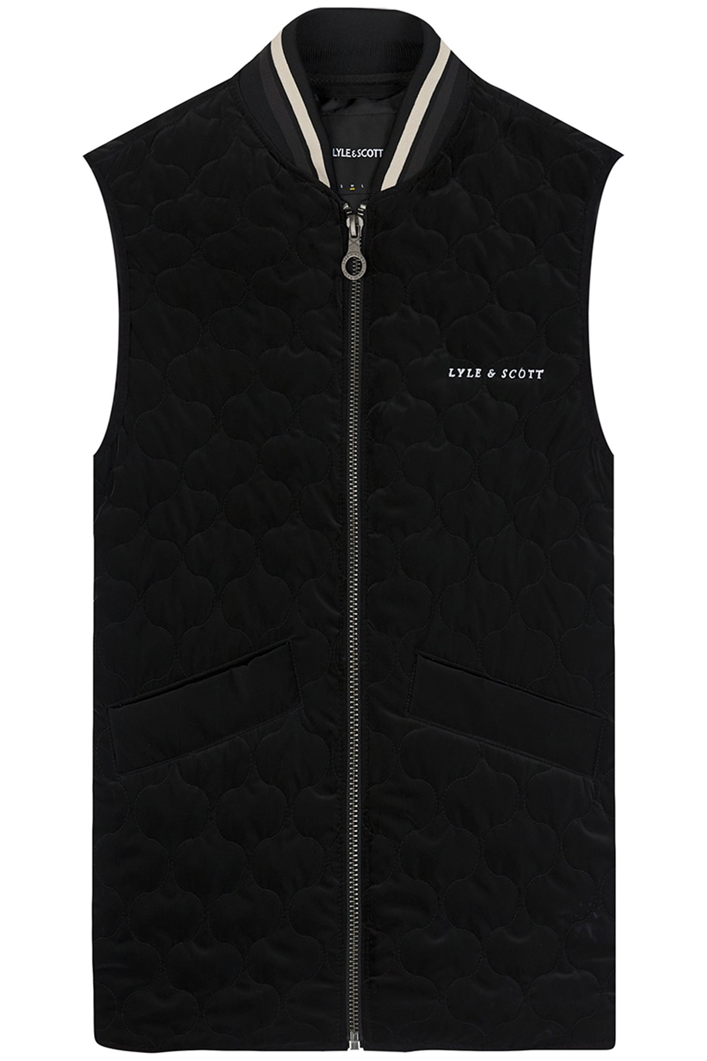 QUILTED GILET JET BLACK 4