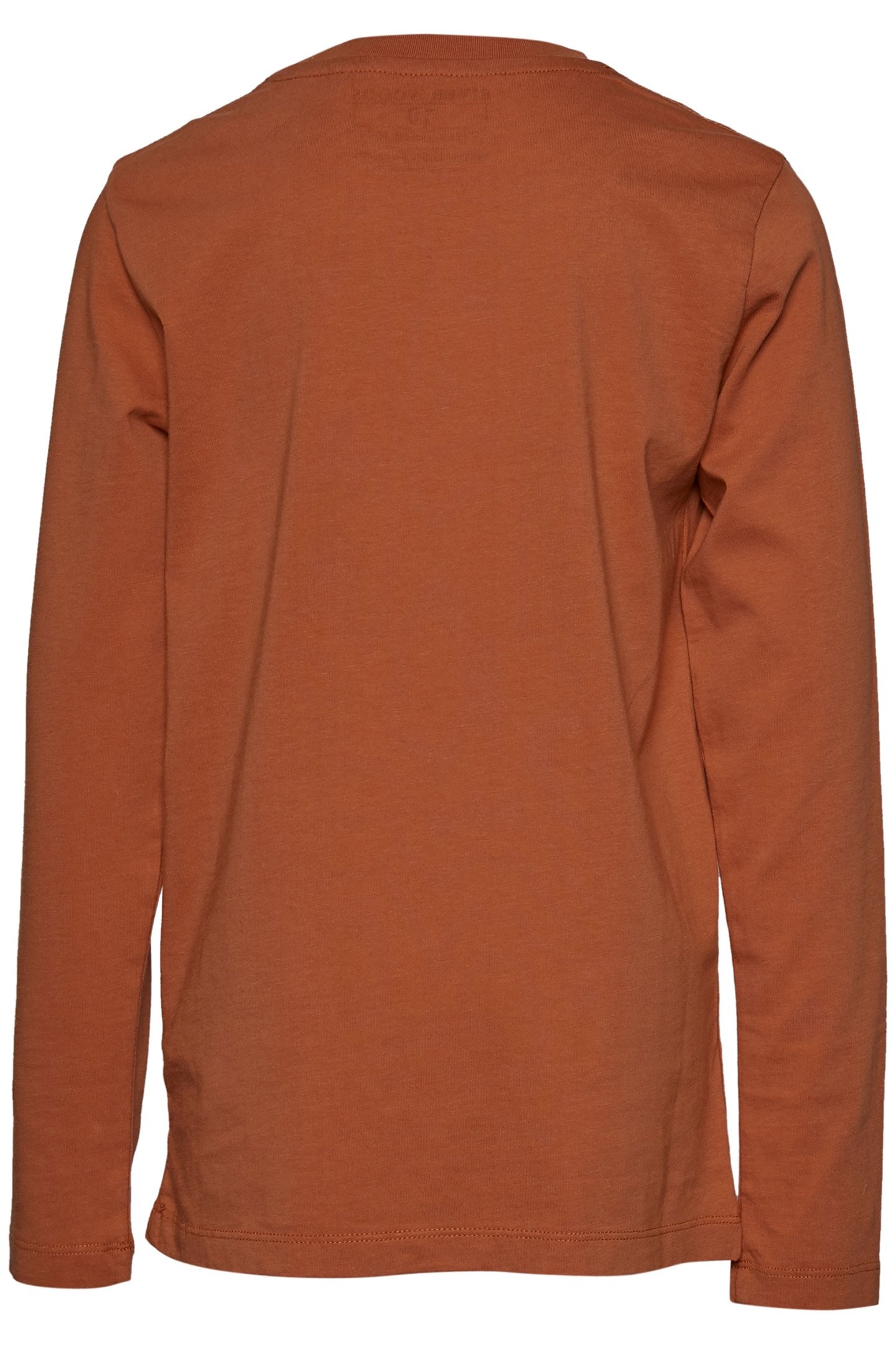 BASIC ROUND NECK T-SHIRT IN ORANGE 2