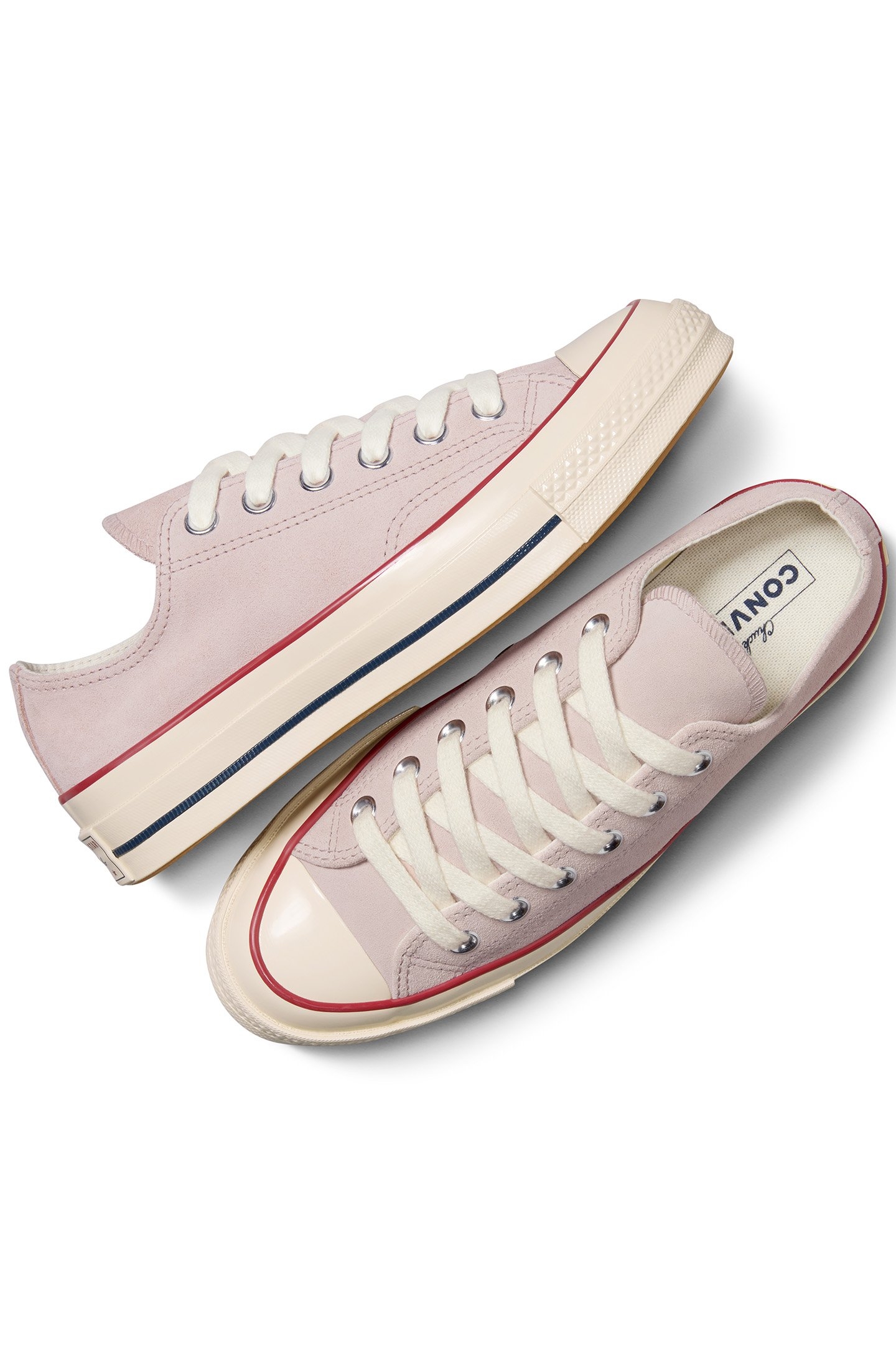 CHUCK 70 SUEDE FLUSH STONE/NATURAL IVORY 3