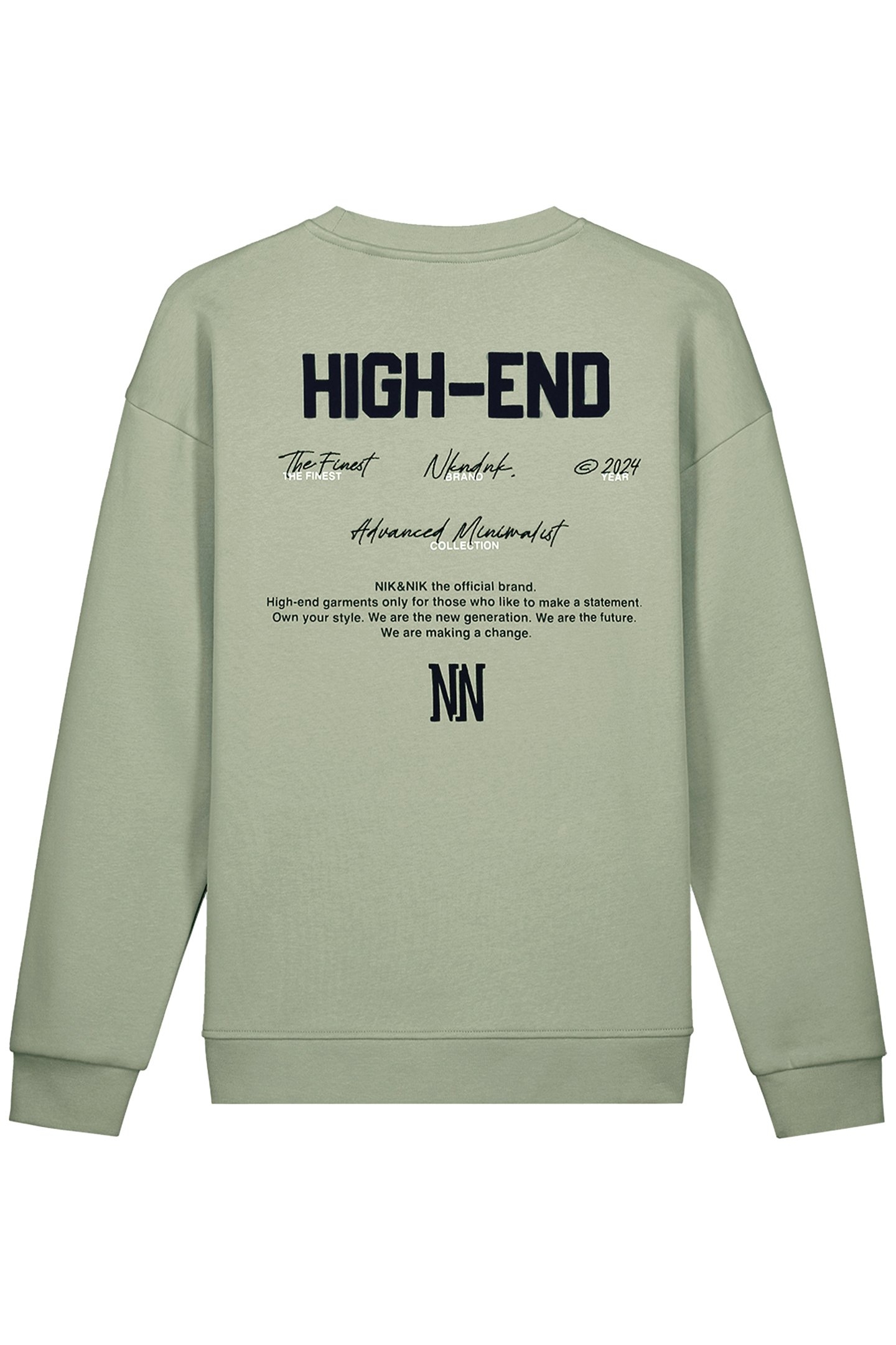 HIGH END SWEATSHIRT DRY SAGE 2