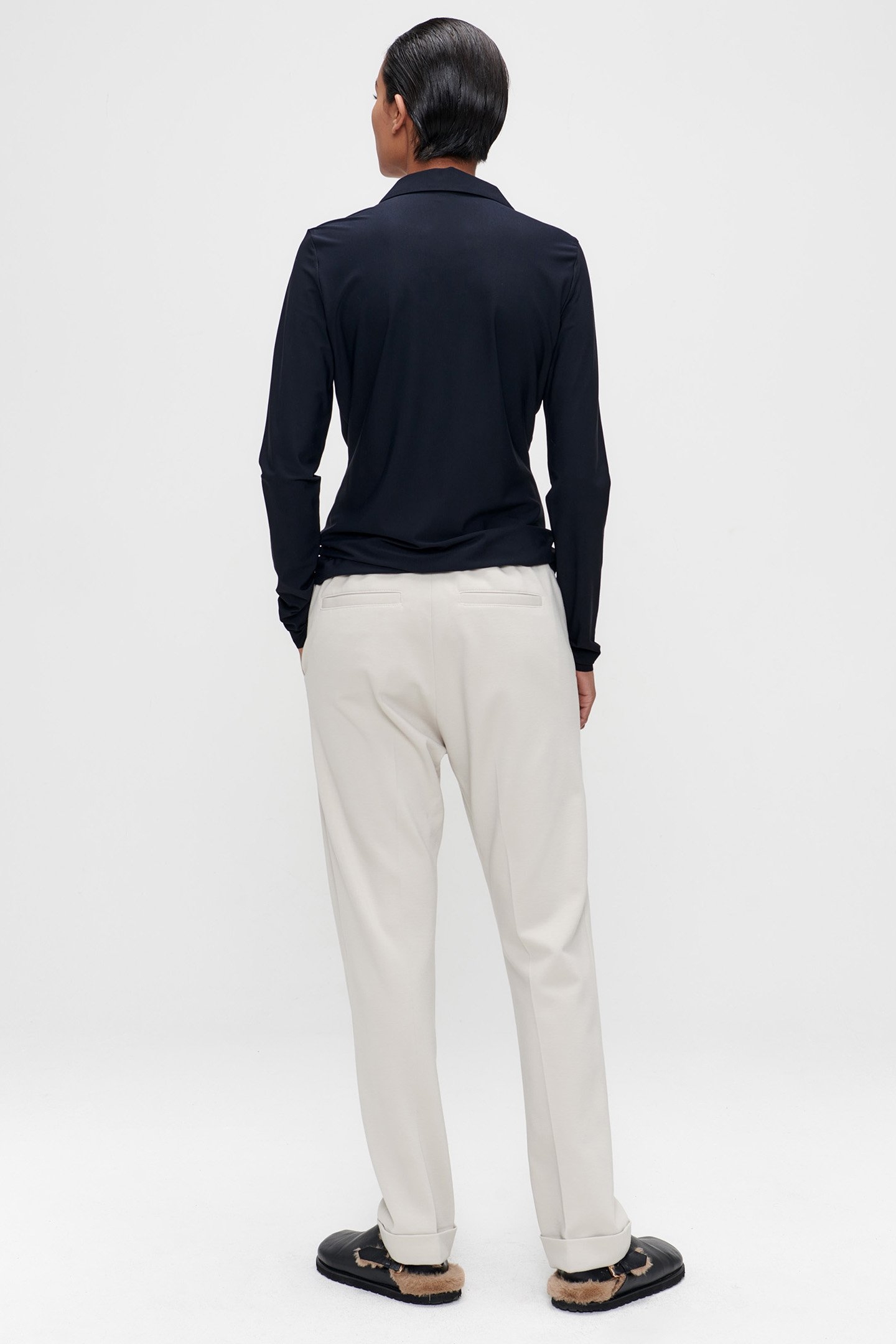 TRENTON POLO TOP BLACK 2