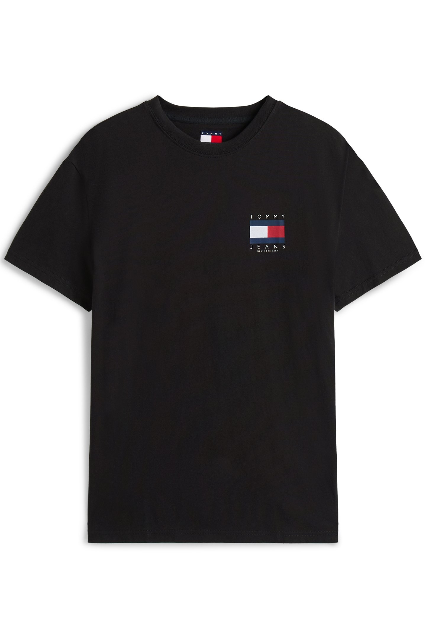 TJM REG FLAG GRAPHIC NORMAL FIT TSHIRT, BLACK 4