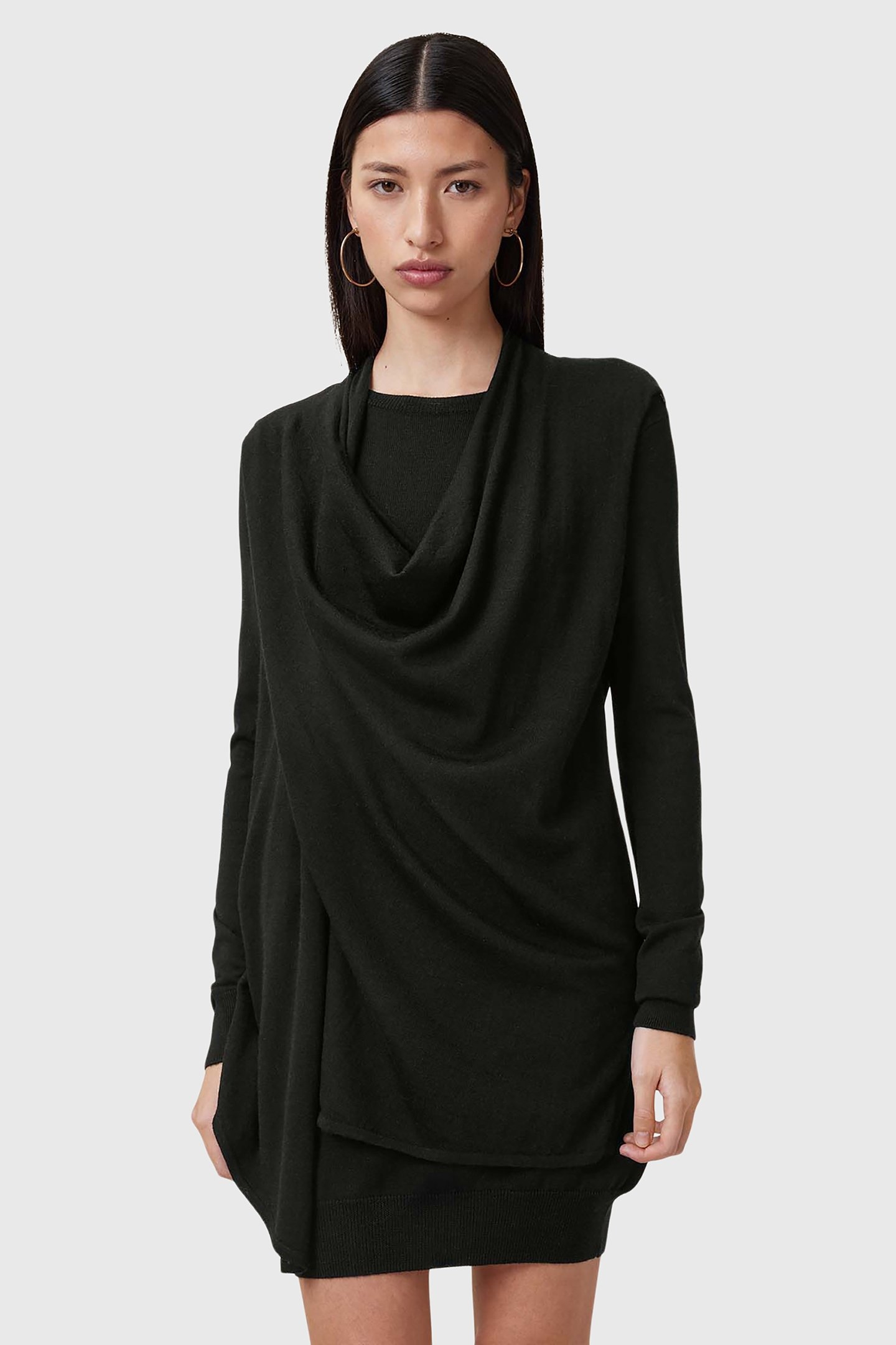 DRINA DRESS BLACK 1