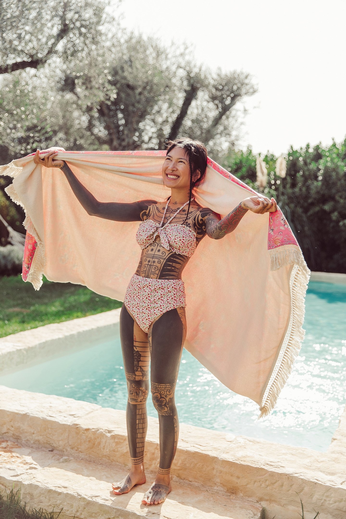 BIKINI TOP WALLY WHITE MEADOW 2