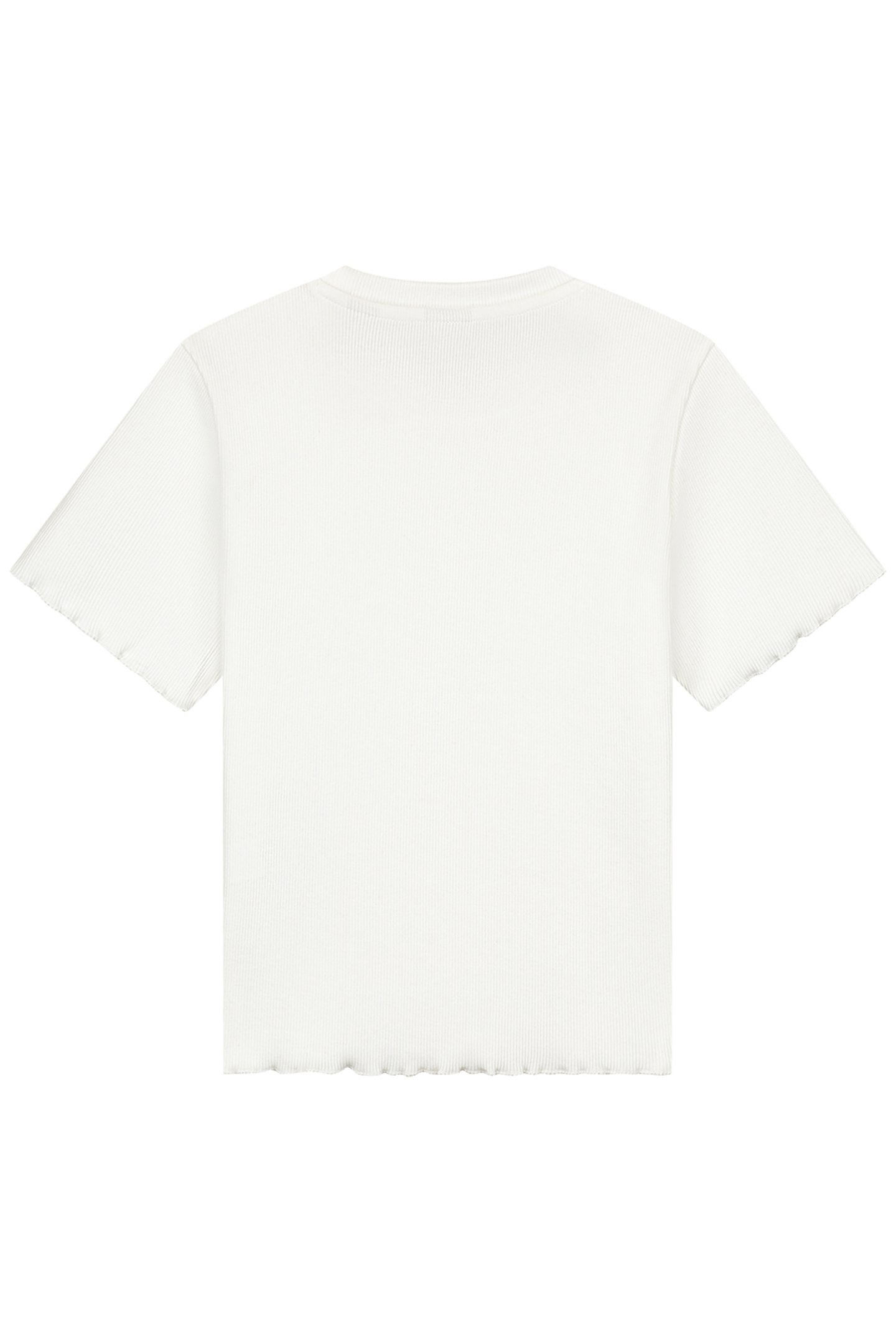RIB T-SHIRT OFF WHITE 2