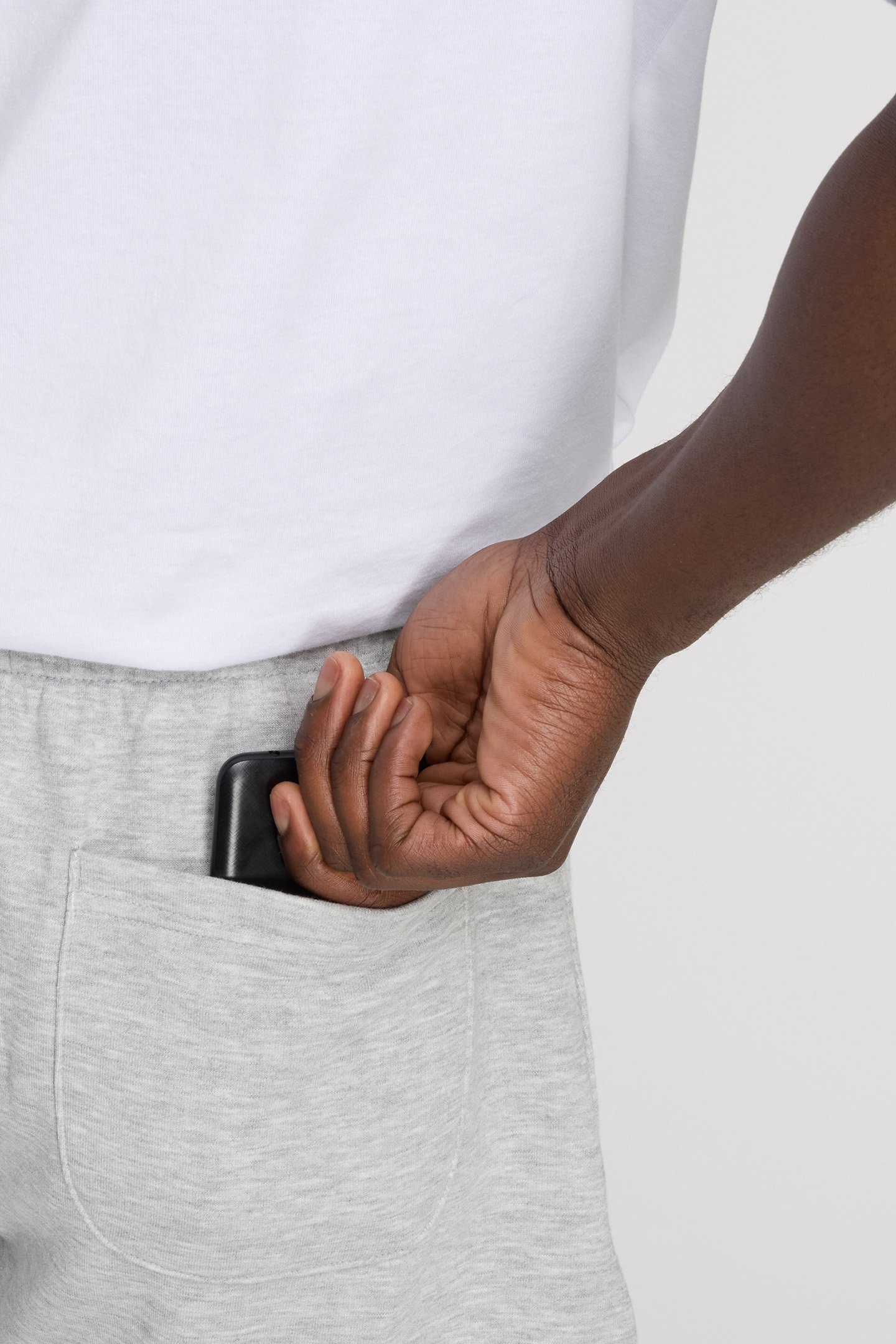 SWEAT SHORTS IN GREY 5