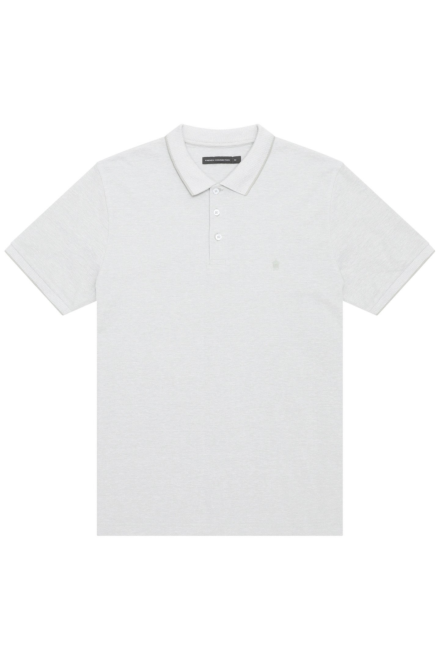 BIRDSEYE TIPPED POLO NEW SAGE/NEW SAGE 1