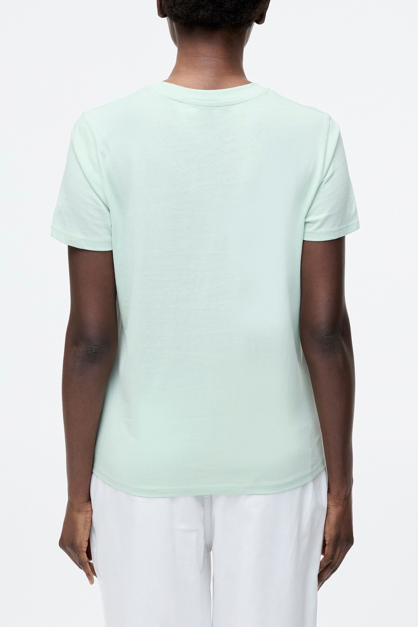 MAIS OUI GRAPHIC T-SHIRT SUBTLE GREEN/WHITE 2