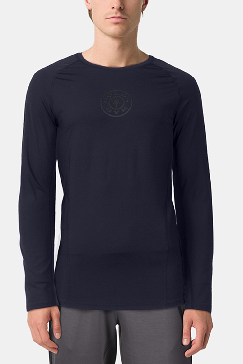 GREG - MEN'S FITTED COMPRESSION LONGSLEEVE BLACK 1