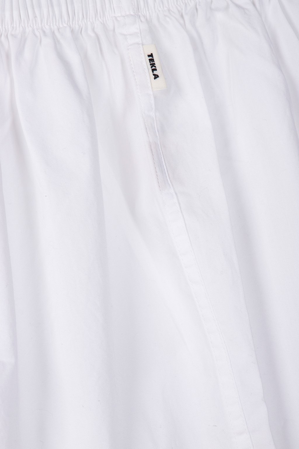 UNISEX POPLIN, PYJAMAS BOXERS ALABASTER WHITE 5