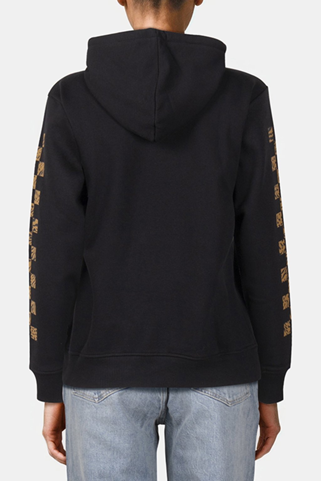 WYLD TANGLE ANIMAL BFF HOODIE DUSK DOWNER BLACK 2