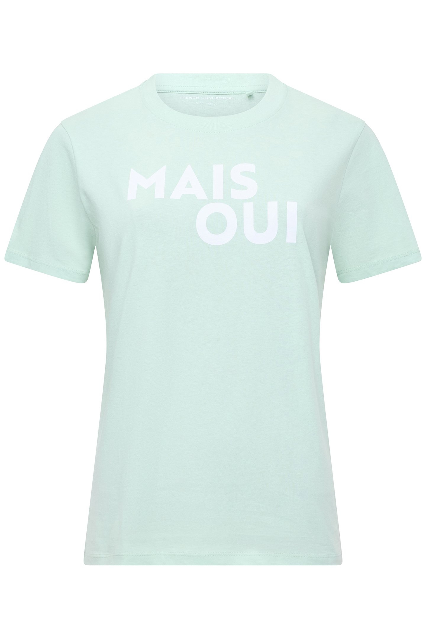 MAIS OUI GRAPHIC T-SHIRT SUBTLE GREEN/WHITE 3