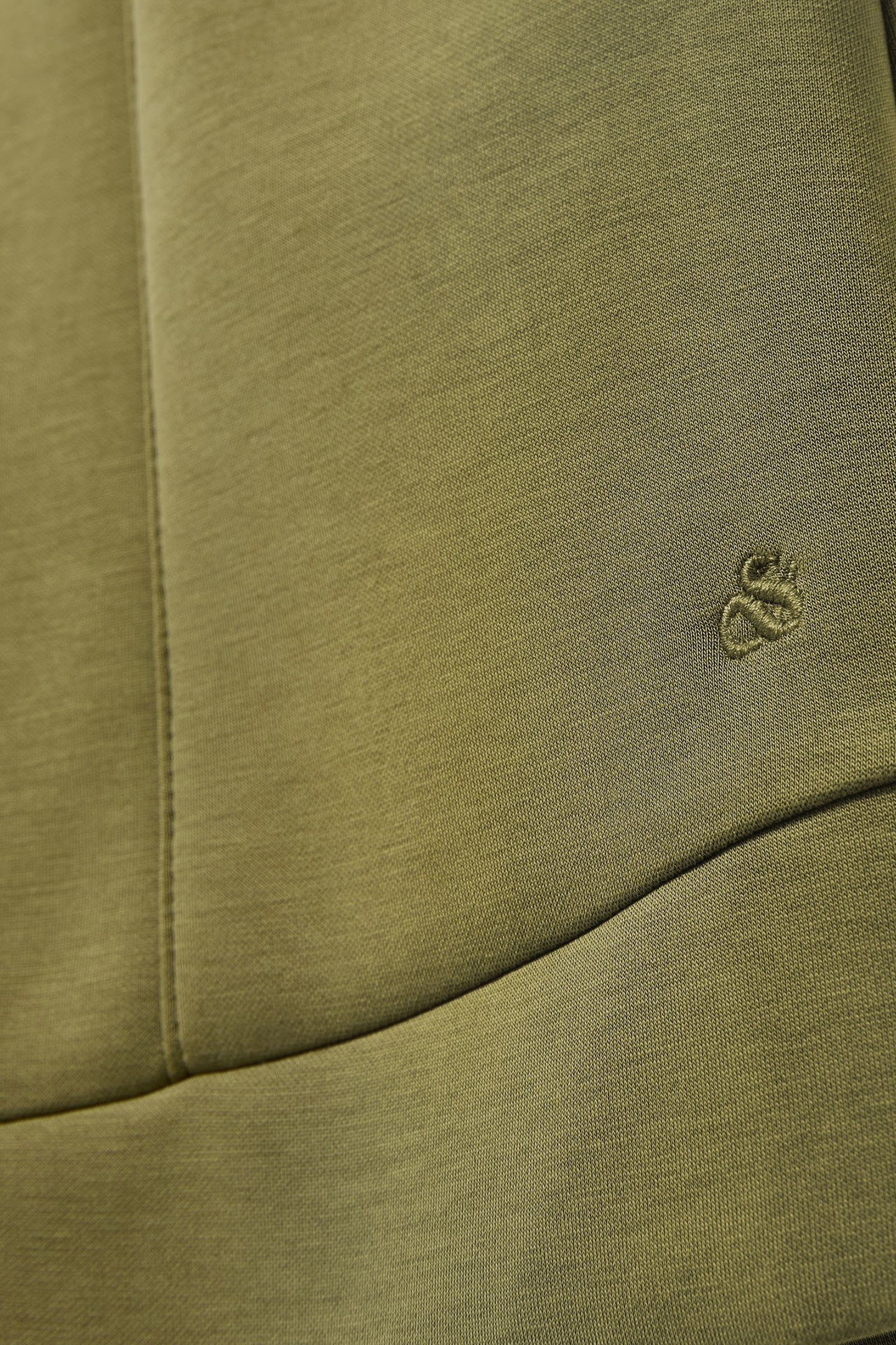 SEAMED DRAWSTRING SHORTS MARTINI OLIVE 7