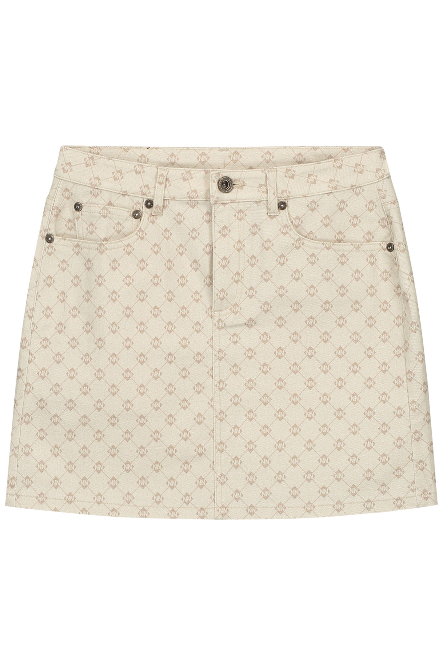 PRINTED TWILL SKIRT KIT/HUMMUS 2