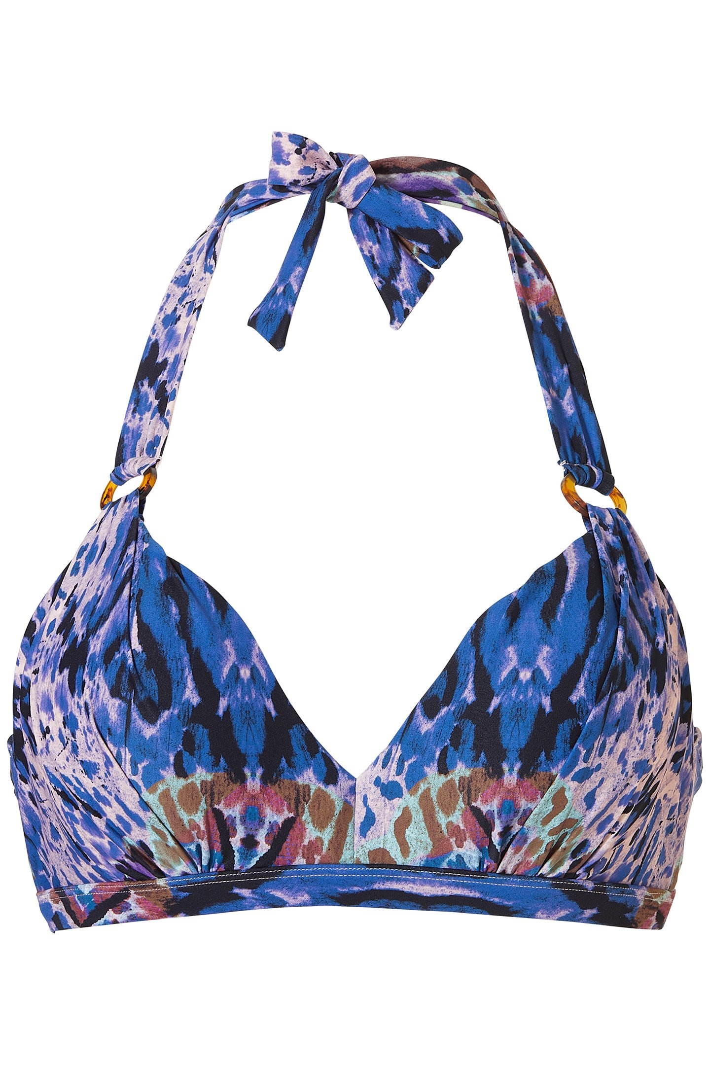 SW BRA TSHIRT BOWIE ZANZIBAR BLUE/PINK 1