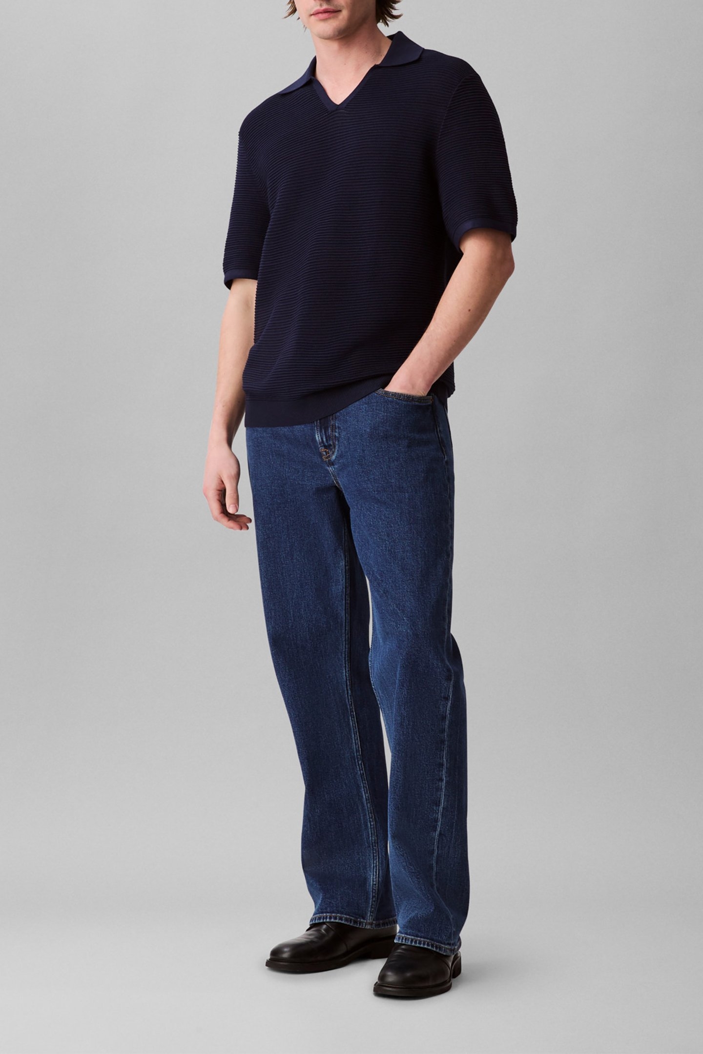 SS SNOWY TECH KNIT DARK SAPPHIRE 3