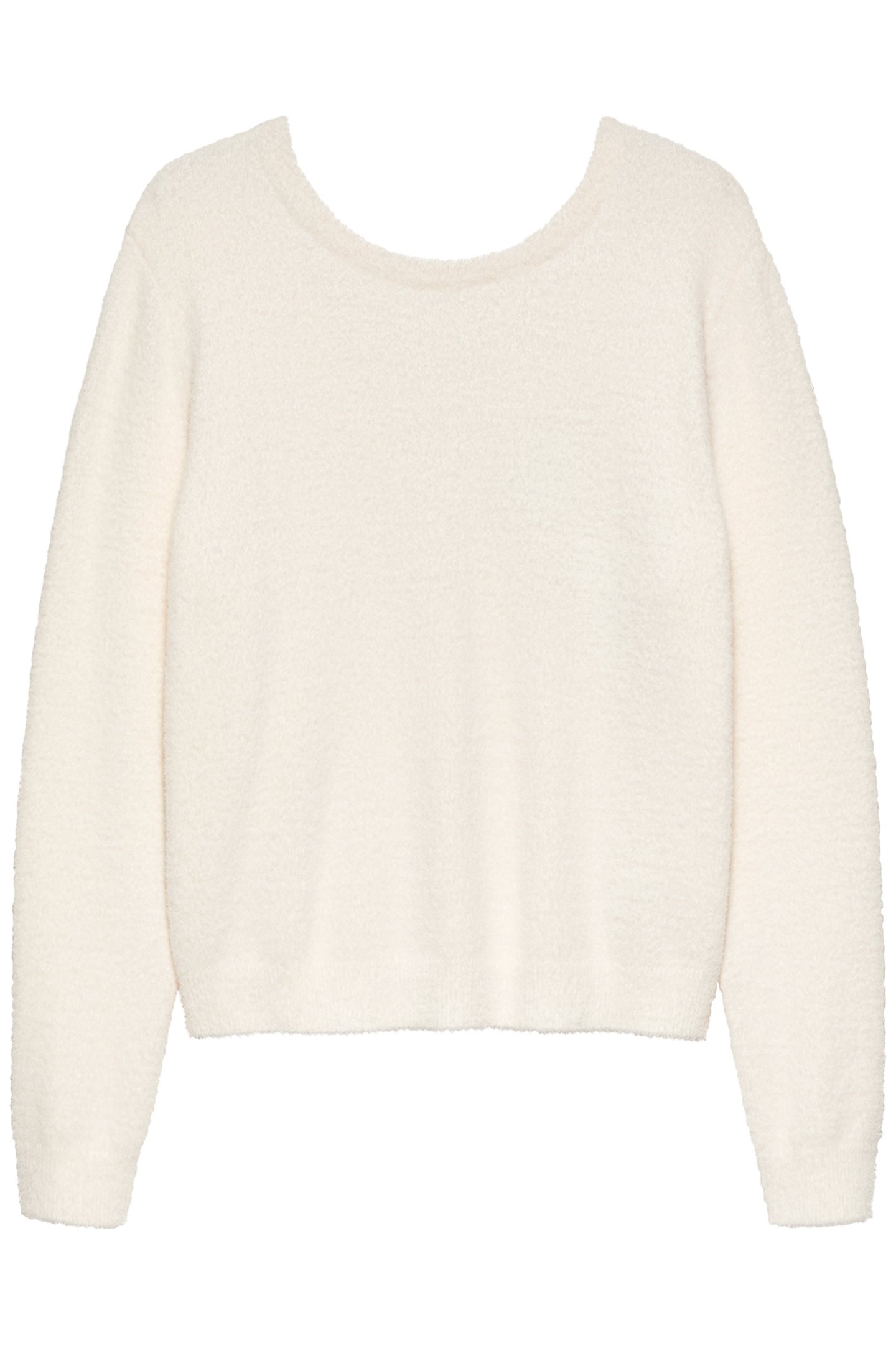 SOFT KNIT WITH VNECK EGRET 4