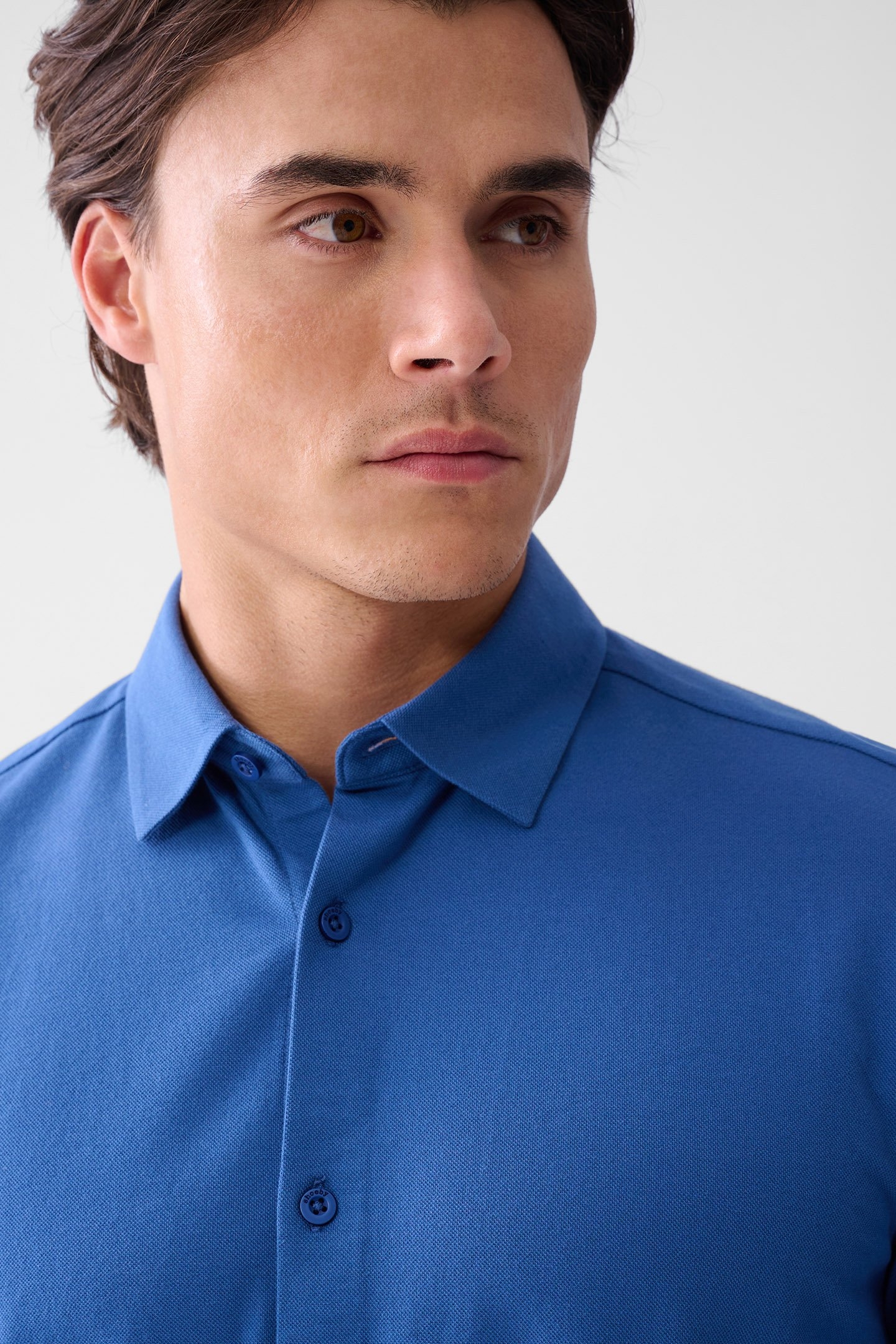 MA-SBPIQUE JERSEY SLS BRIGHTBLUE 6